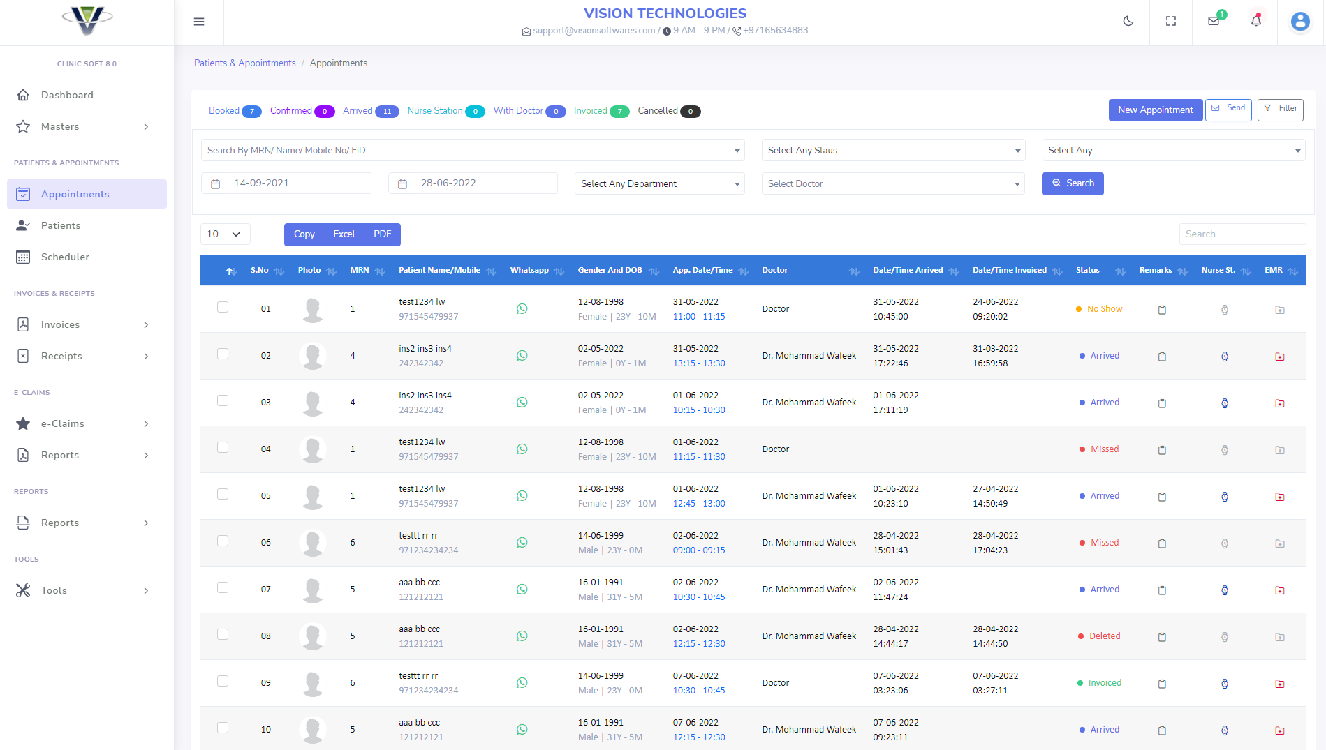 The Best Medical Clinic Software | ClinicSoft 8.0